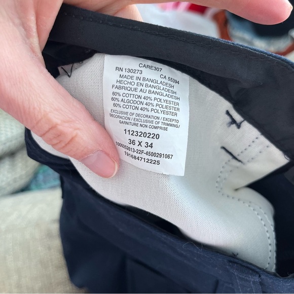 Wrangler's Pants Men's 36x34 Workwear Relaxed Dark Navy Work Pants NWT - Picture 7 of 8